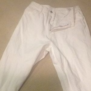 White jeans
